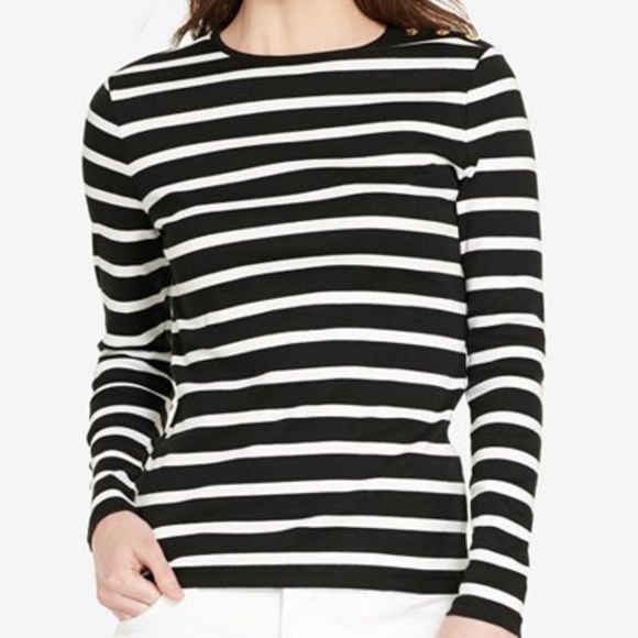 Energie Tops - Energie shirt black and white sz XL